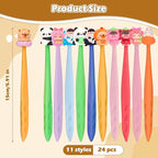 24 Pcs Cute Retractable Eraser for Pencils Cute School Supplies Kawaii Erasers - Image 2