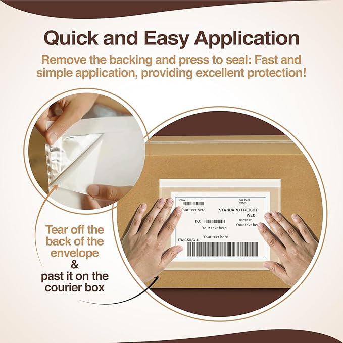 Shipping Label Sleeves - Image 5