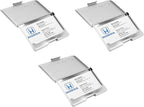 Stephanie Imports Set of 3 Slim & Minimalist Metal Business Card Holder Unisex - Image 3