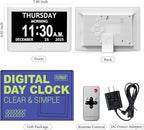 7'' Dementia Clock For Seniors, Large Display Digital Clock - Image 8