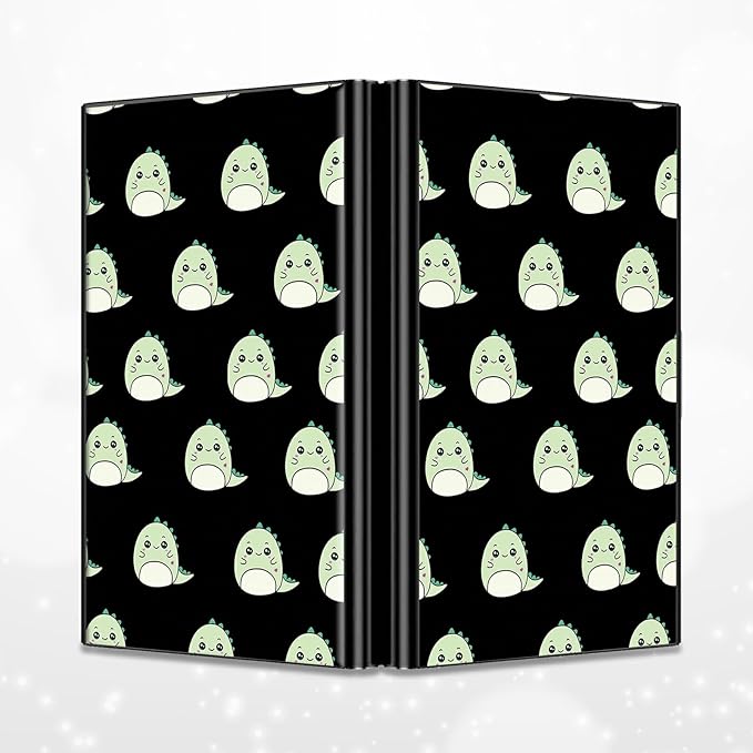 BWEGRHE Slim Credit Card Holder, Cute Dinosaurs RFID Blocking Metal Wallet - Image 4