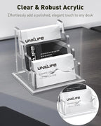 Uniclife Acrylic Business Card Holder - Image 3