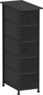 GiftGo Narrow Dresser Vertical Slim Dresser Chest of Drawers Skinny Storage - Image 7