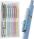 JIMMIDDA 8Pcs Black Gel Pens by JIMMIDDA
