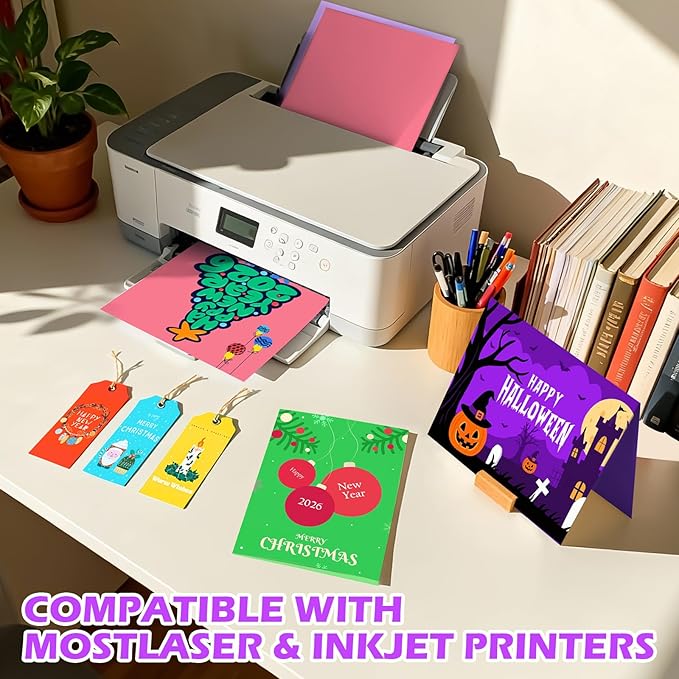 480 Sheets 8.5" X 11" Colored Cardstock, 80 Assorted Colors 180 GSM/65 LB - Image 5