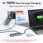 HODO USB C Docking Station Dual Monitor Adapter - Image 7