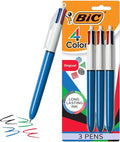 BIC 4-Color Original Retractable Ballpoint Pen by BIC