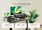 Claiks Standing Desk with Drawers, Stand Up Electric Standing Desk Adjustable - Image 4