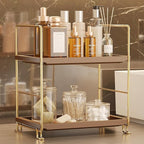FSyueyun 2-Tier Bathroom Countertop Organizer, Bathroom Organizers and Storage by FSyueyun