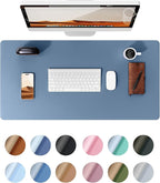 YSAGi Leather Desk Protector, Office Mat, Large Mouse Mat, Non-Slip PU Leather by YSAGi