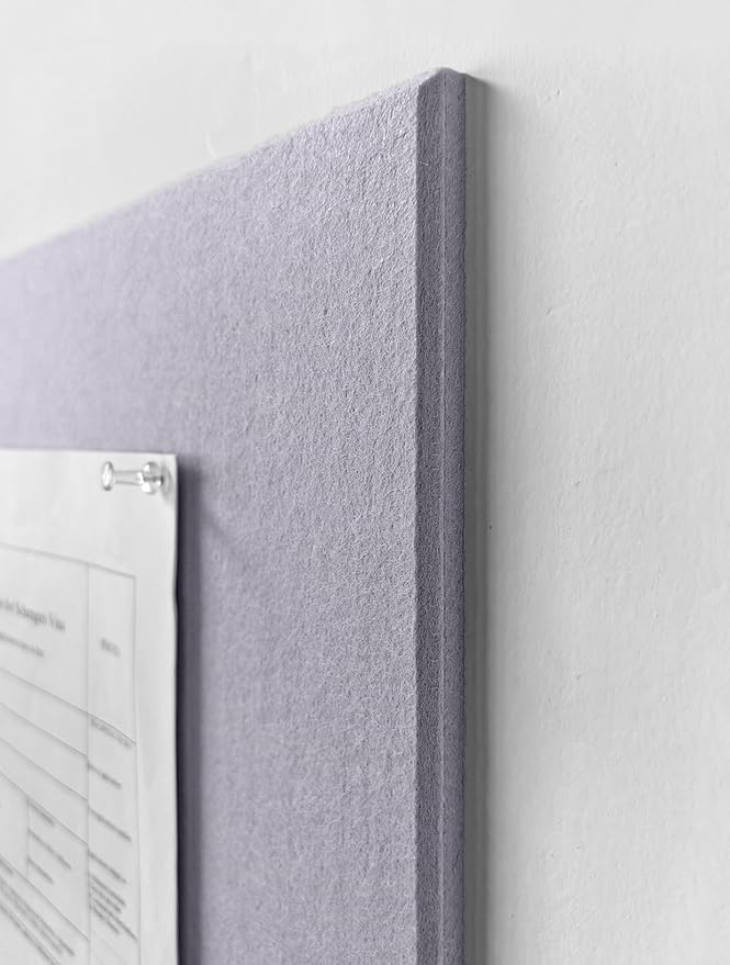DECORITA Felt Wall Tiles | Large Cork Board Alternative | Aesthetic Felt - Image 4