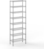 Regal Altair 14" Deep x 30" Wide x 86" Height Wire Shelving Kit | 8-Tier | NSF by Regal+Altair