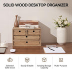Kirigen Wood Desktop Storage Cabinet/Workspace Document Office necessity - Image 4