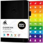 Clever Fox Planner – Undated Weekly & Monthly Planner by CleverFox