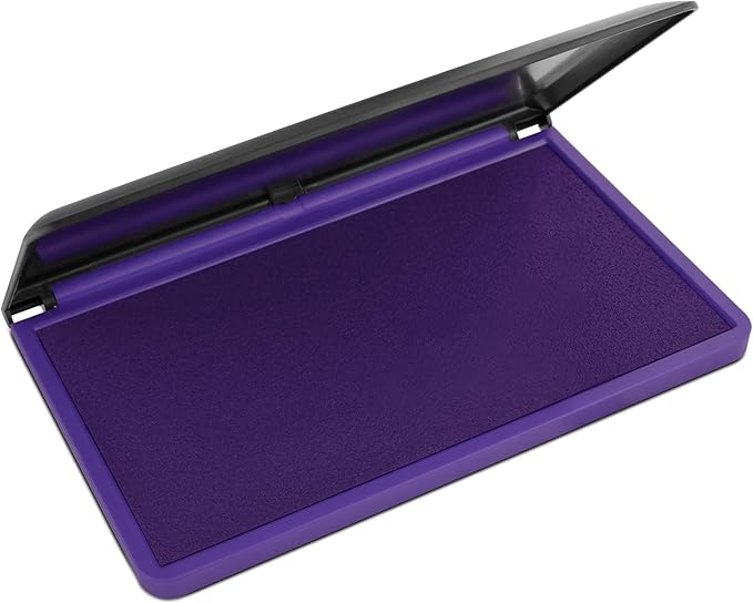 MaxMark Large Premium Purple Ink Stamp Pad by Maxmark
