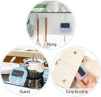 Weewooday 12 Pcs Digital Kitchen Magnetic Timer Bulk Classroom Count up - Image 4