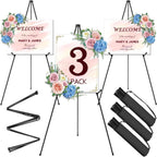 aroic 63" easel stand for display, 3 pack, main product view