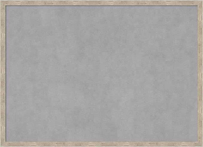 Amanti Art Silver Framed Magnetic Board 21x29 Medium Vision Board by AmantiArt