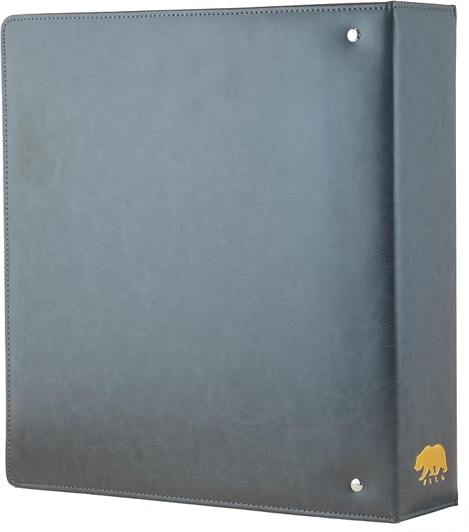 Ursae Minoris Estate Library Deluxe 4 Q-Ring Large Format Binder - Image 4