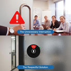 6-Sided Office Door Sign with Magnetic & Adhesive Backing - Image 7