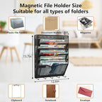 KZWKRG 6 Tier Magnetic File Holder - Image 3
