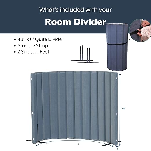 Angeles 48" x 6' Quiet Divider - Image 3