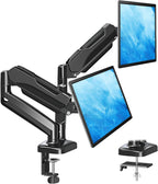 mountup dual monitor stand for desk, monitor arms, main product view