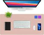 K KNODEL Desk Mat, Dual-Sided Office Desk Pad, Waterproof Desk Mat by K+KNODEL