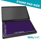 MaxMark Large Purple Stamp Pad - Image 3