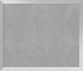 Amanti Art Silver Framed Magnetic Board 44x52 Oversize Vision Board by AmantiArt