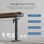 Klicelor 63 Inch Electric Standing Desk - Image 8