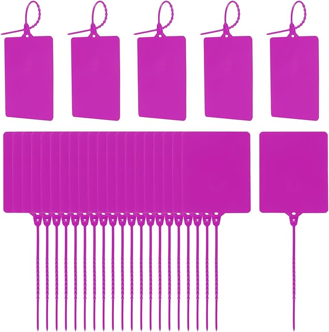 MECCANIXITY Plastic Seals Shipping Tags, by MECCANIXITY