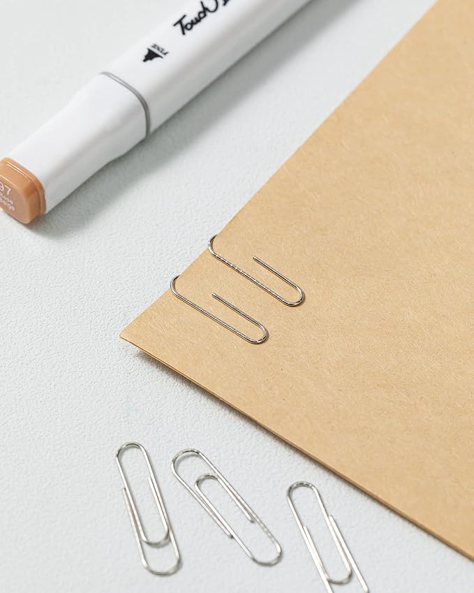 PAPERPAL Paperclips for Office School & Personal Use, #1 Nonskid Paper Clip - Image 7