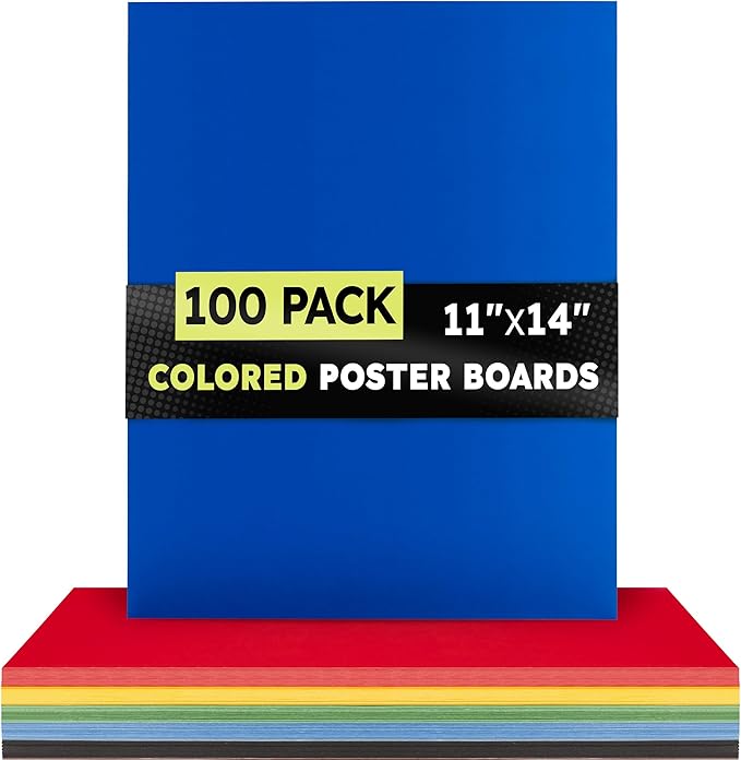 Hygloss Medium Colored Poster Board 11x14 - Image 7