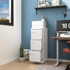 PEUKC 3-Drawer File Cabinet - Image 7