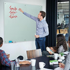 Gooderboard Glass Magnetic White Board – 72 x 48 Inches Dry Erase Frameless - Image 8