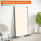 Room Divider 6FT Folding Privacy Screens, 4 Panel Partition Room Dividers - Image 5