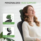 office chair ergonomic desk chair, 330lbs capacity, high showing dimensions