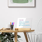 Light Up Clear Dry Drase Board 13 x 9 inch - Image 5