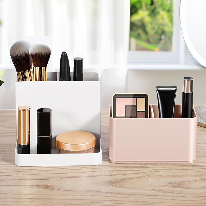 Poeland Desktop Storage Organizer Pencil Card Holder Box Container - Image 3
