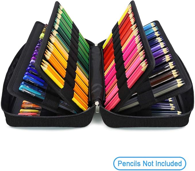 YOUSHARES Big Capacity Colored Pencil Case - Image 3
