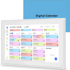 15.6 Inch Digital Calendar Wall Touch Screen Chore Chart, 32GB Electronic Calendar + Smart Family Planner, Wall and Desk Mountable, Gifts for Women Men, Gifts for Mom Dad