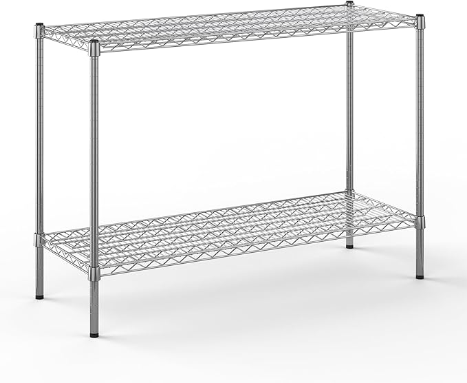Regal Altair 18" Deep x 48" Wide x 34" Height Wire Shelving Kit | 2-Tier | NSF by Regal+Altair