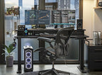 FEZIBO 63 x 28 Inch Deeper Height Adjustable Electric Standing Desk - Image 2