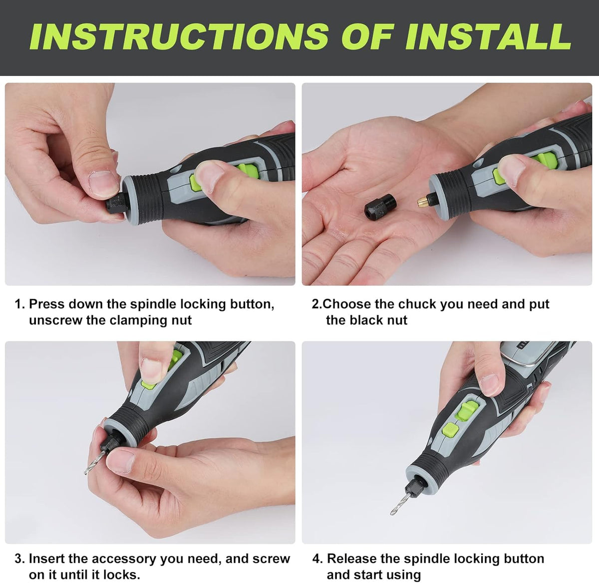 WORKPRO 12V Cordless Rotary Tool Kit for DIY Crafts