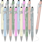 Zonon 12 Pcs Inspirational Pens Bulk Funny Ballpoint Pen by Zonon