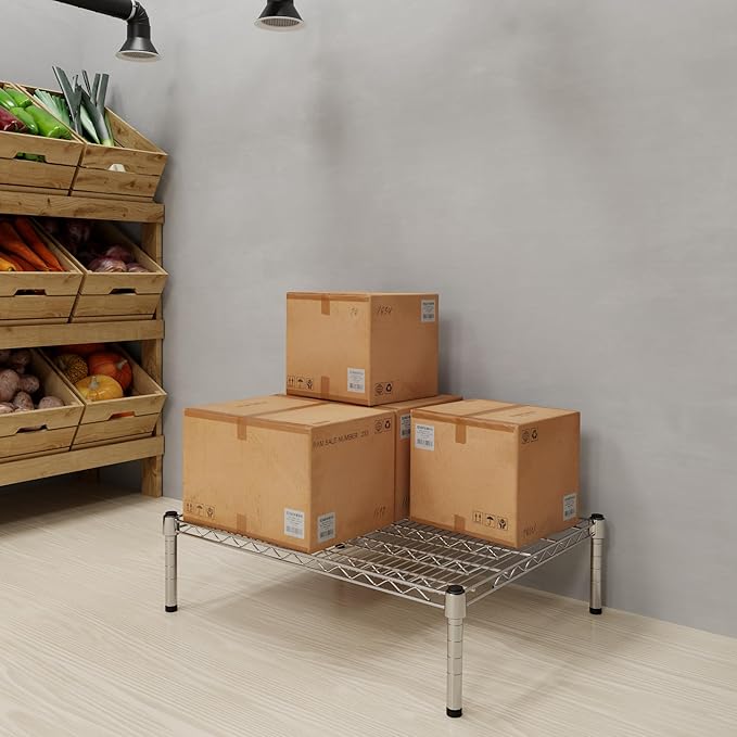 Regal Altair 24" Deep x 30" Wide x 8" Height Wire Shelving Kit | 1-Tier | NSF - Image 2