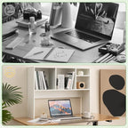 Tangkula Desktop Bookshelf, Countertop Storage Hutch - Image 8