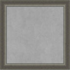 Amanti Art Silver Framed Magnetic Board 19x19 Small Vision Board by AmantiArt