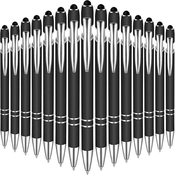 Zonon 38 Pieces Rubberized Ballpoint Pen by Zonon